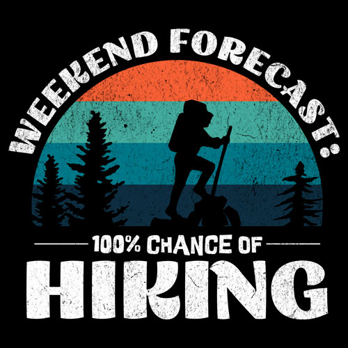 Weekend Forecast: 100% Chance of Hiking